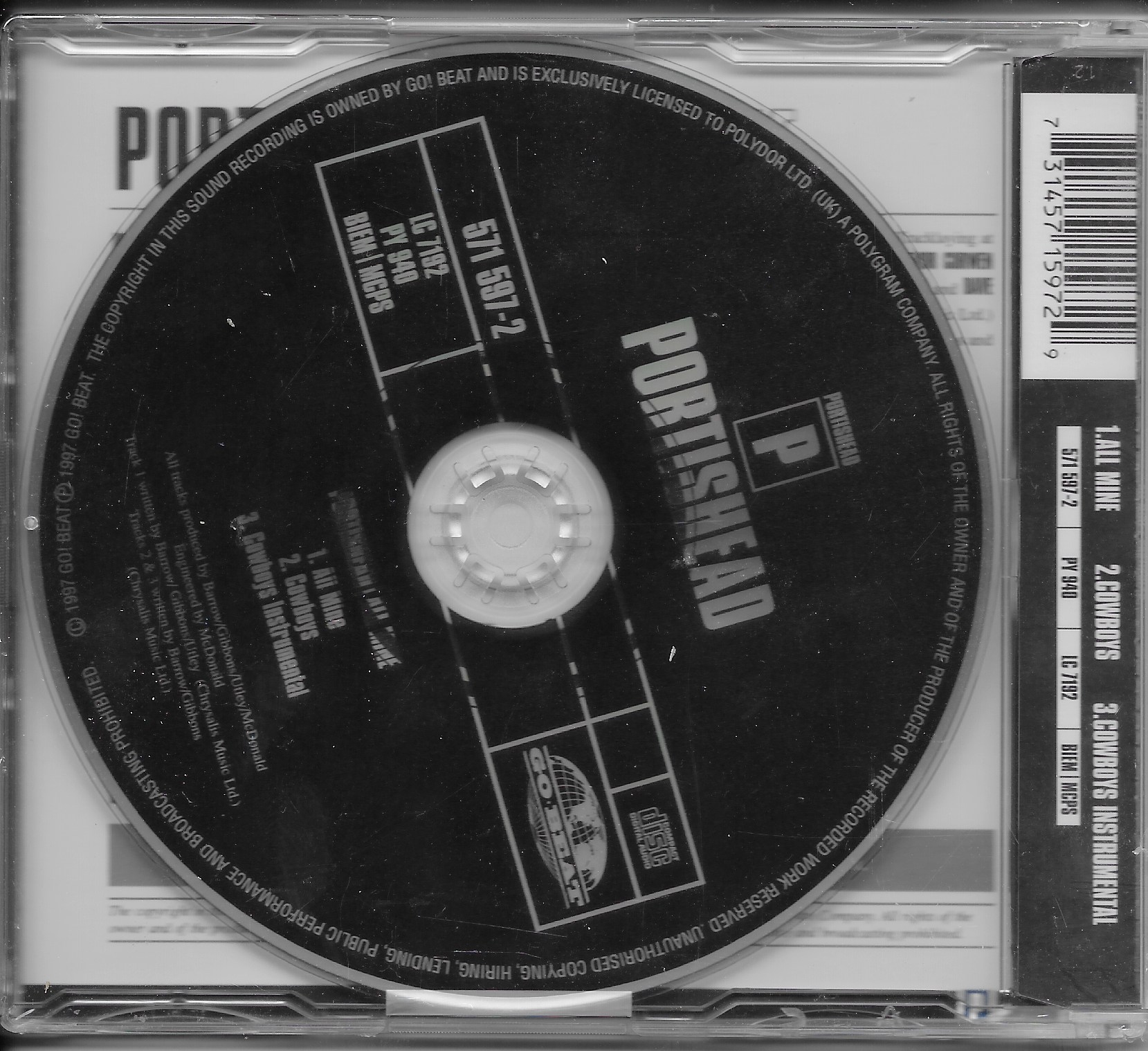 Picture of 571597 - 2 All mine by artist Portishead  